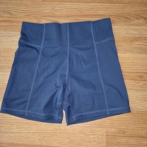 Levitate  Women's Navy Gym Bike Shorts